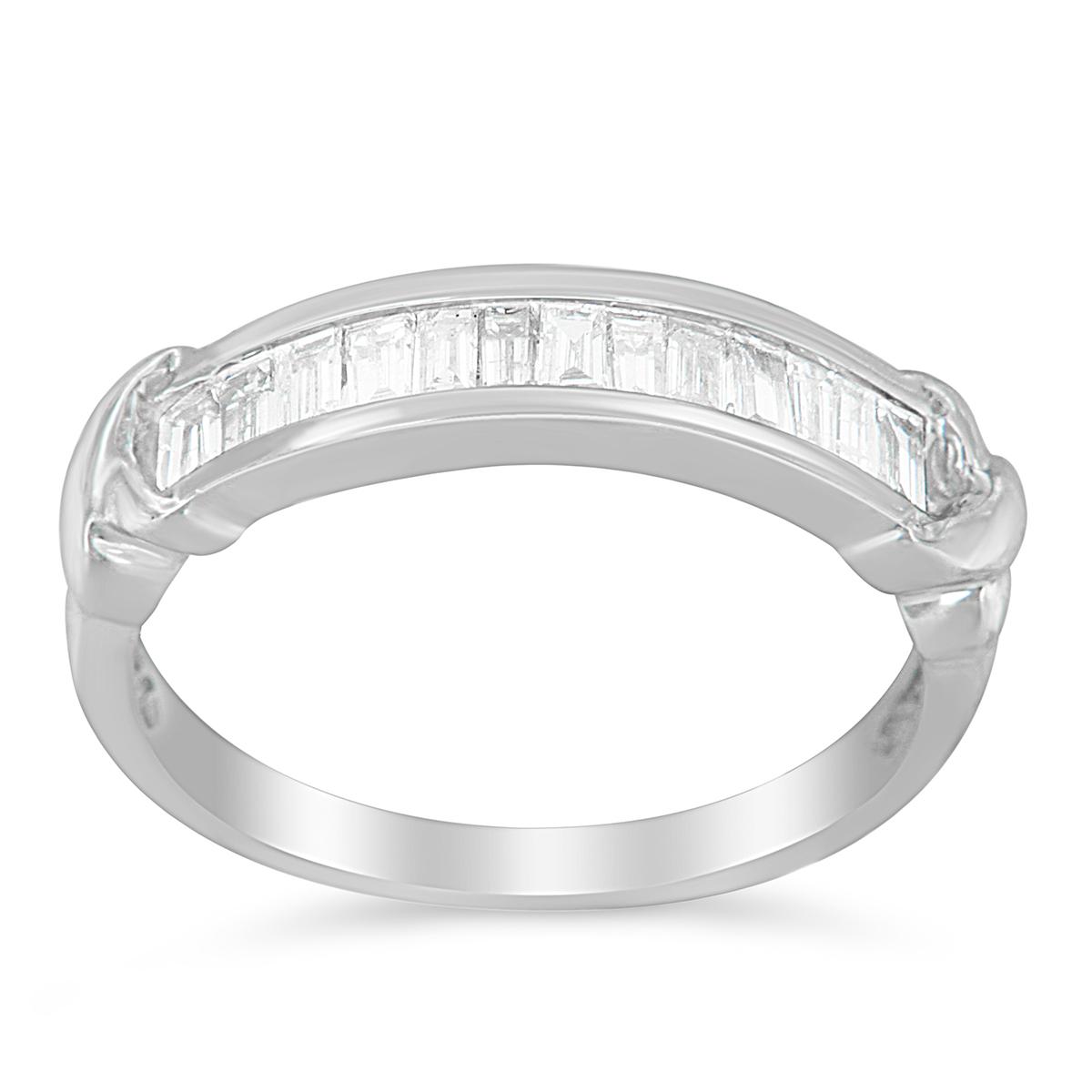 Endless Affection™ 1/2ctw. Sterling Silver Diamond Band...