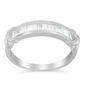 Endless Affection&#40;tm&#41; 1/2ctw. Sterling Silver Diamond Band Ring - image 1