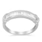 Endless Affection&#40;tm&#41; 1/2ctw. Sterling Silver Diamond Band Ring - image 1