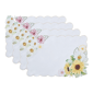 Threadmade Sunflower and Daisies Placemats - Set of 4 - image 1