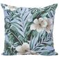 Jordan Manufacturing Floral Pillow - Pale Blue/Putty White - image 1