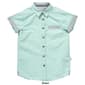 Boys &#40;4-7&#41; Distortion Solid Short Sleeve Button Down - image 2