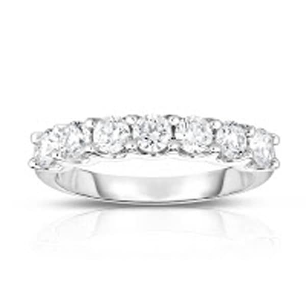 Nova Star(R) 1ctw. Lab Grown Diamond 7 Stone Band Ring - image 