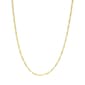 24in. Sterling Silver Figaro Chain Necklace - image 1