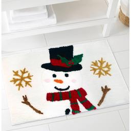 Avanti Snowman Bath Rug