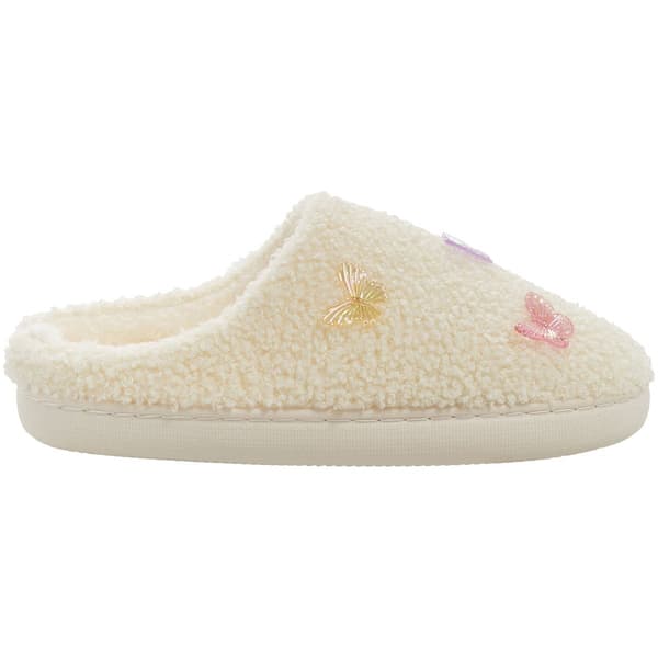 Womens Ella & Joy 3D Butterfly Clog Slippers