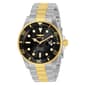 Mens Invicta Pro Diver Two-Tone Black Dial Quartz Watch - 33269 - image 1