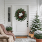 Northlight Real Touch™ 32in. Berries & Pine Christmas Wreath - image 3
