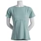 Womens Spyder Peached Hidden Zipper Pocket Short Sleeve Tee - image 1