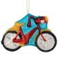 Northlight 5in. Red Bicycle Glass Christmas Hanging Ornament - image 3