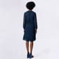 Womens Absolutely Famous Long Sheer Sleeve Abstract A-Line Dress - image 4