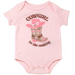 Baby Girl (NB-9M) Baby Starters Cowgirl in the Making  Bodysuit