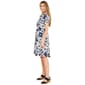 Womens Kathy Ireland Short Sleeve Lobster Coastal Shirtdress - image 4