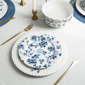 Stone Lain Fiore 4pc. New Bone China Salad Plate Set - image 3