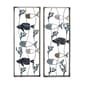 9th & Pike(R) Large Fishes with Seaweed Wall Decor - Set of 2 - image 1