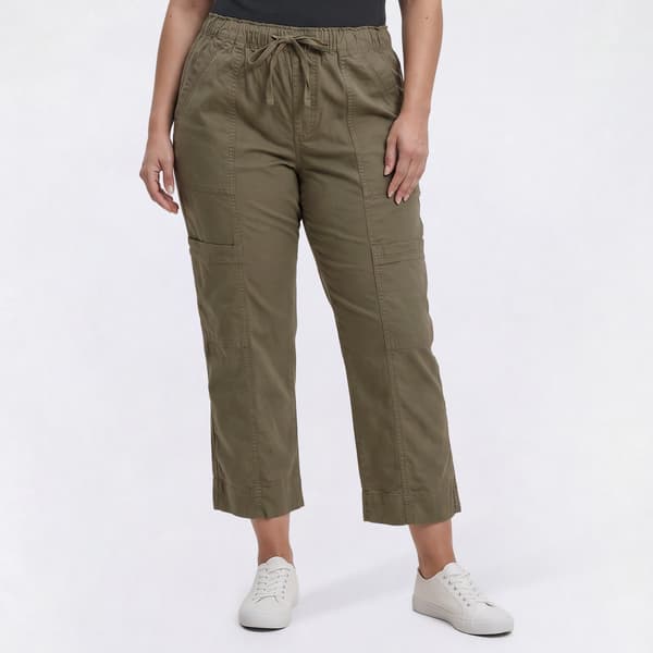 Plus Size Architect(R) Ankle Canvas Cargo Pants