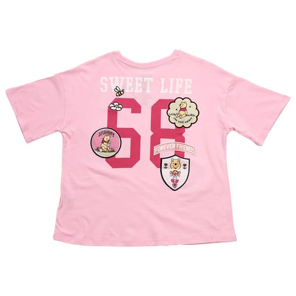 Girls (7-16) Disney Hundred Acre Wood Front & Back Tee