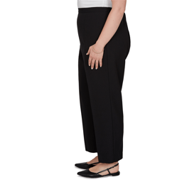 Plus Size Alfred Dunner Dinner Theater Casual Pants -Short Length