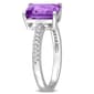 Gemstones Classics™ Sky Blue Topaz & Amethyst Toi et Moi Ring - image 4