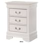 Passion Furniture Louis Philippe 3-Drawer Nightstand - image 6