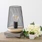 Simple Designs Wired Uplight Table Lamp w/Mesh Shade - image 3