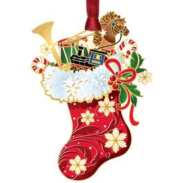 Beacon Design Classic Christmas Stocking Ornament