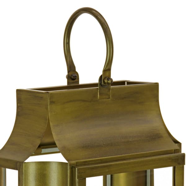National Tree 18in. Antique Bronze Small Slim Lantern