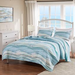 Greenland Home Fashions™ Maui Shorebirds Quilt Set w/ Pillows