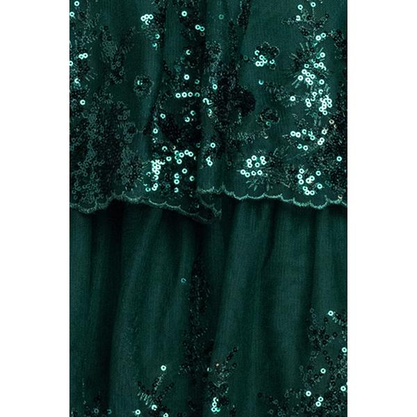 Juniors Plus Blondie Nites Short Lace Illusion Party Dress