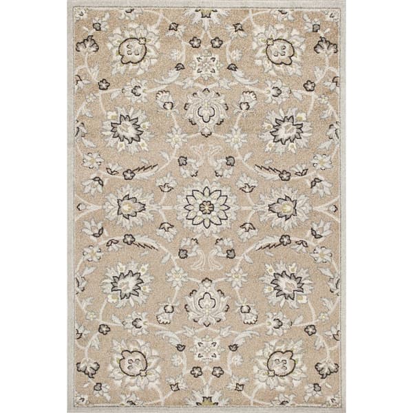KAS Lucia Beige Grey Verona Rectangular Rug - image 