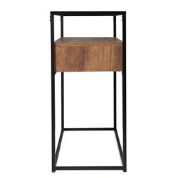 Southern Enterprises Olivern Glass-Top Console Table w/ Storage