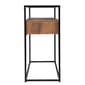 Southern Enterprises Olivern Glass-Top Console Table w/ Storage - image 4