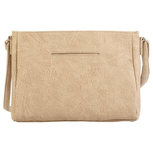 MultiSac Summerville Stiched Floral East/West Crossbody