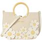 Betsey Johnson Xoonyx Satchel with Florals - image 2