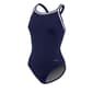 Womens Dolfin(R) Team Solid DBX Back One Piece Swimsuit - Navy - image 1