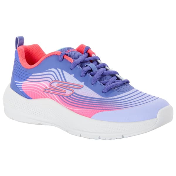 Big Girls Skechers Microspec Advance Athletic Sneakers - image 