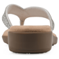 Womens Cliffs by White Mountain Becharm Thong Sandals - image 3