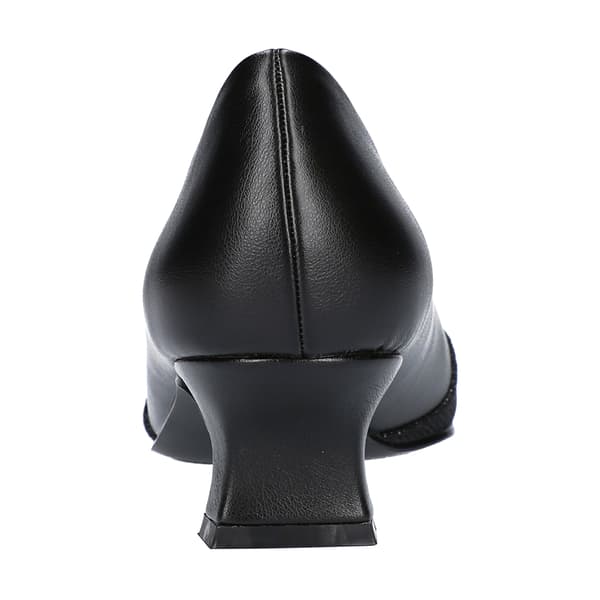 Womens Easy Street Rejoice Glitter Bow Heels