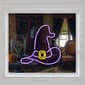 Northlight Seasonal 15in. LED Neon Witch Hat Window Silhouette - image 3