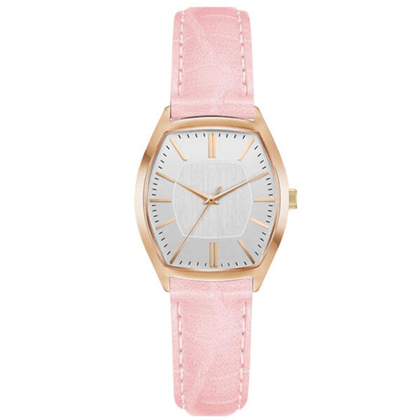 Womens Rose Gold Silver Dial Watch - 14962G-07-B13 - image 
