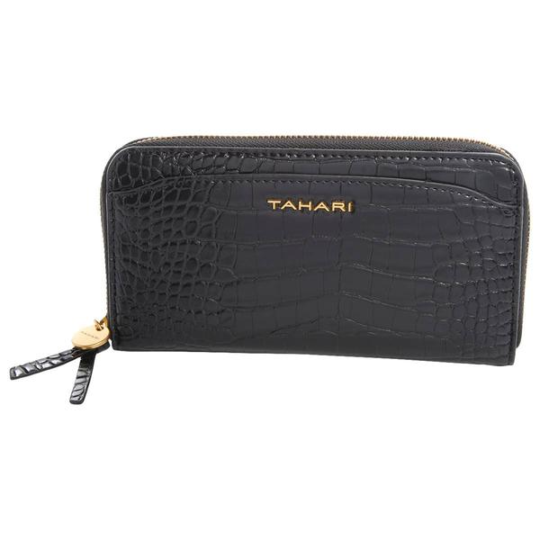 Womens Tahari Barclay Crocodile Wallet - image 