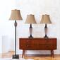 Lalia Home Homely Traditional Valdivian 3pc. Metal Lamp Set - image 3
