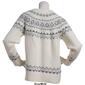 Womens Calvin Klein Long Sleeve Fair Isle Crew Neck Sweater - image 2