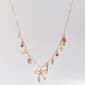 Ashley Gold-Tone Necklace with Bow/Heart/Mushroom Charms - image 1