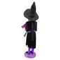 Northlight Seasonal 14in. Green Witch Wooden Halloween Nutcracker - image 2