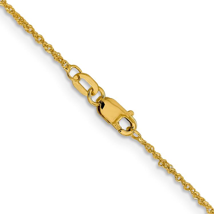 Gold Classics™ 10kt. 18in. Sparkle Chain Necklace
