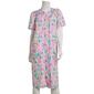 Plus Size Elegant Emily Short Sleeve Floral Trapunto Duster - image 1