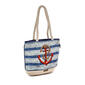 Sun ''N'' Sand Nautical Basket Weave Medium Tote - image 2