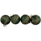 Northlight 4ct. Holly Berry Green Christmas Glass Ball Ornaments - image 3