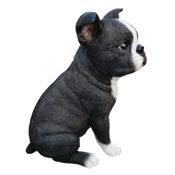 Hi-Line Gift Boston Terrier Garden Statue